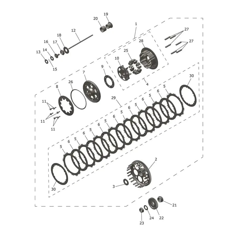 Embrayage TF 450-C Micro-Fiche