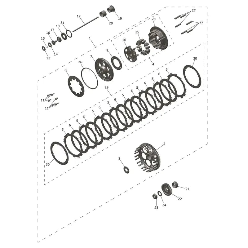 Embrayage TF 450-E Micro-Fiche