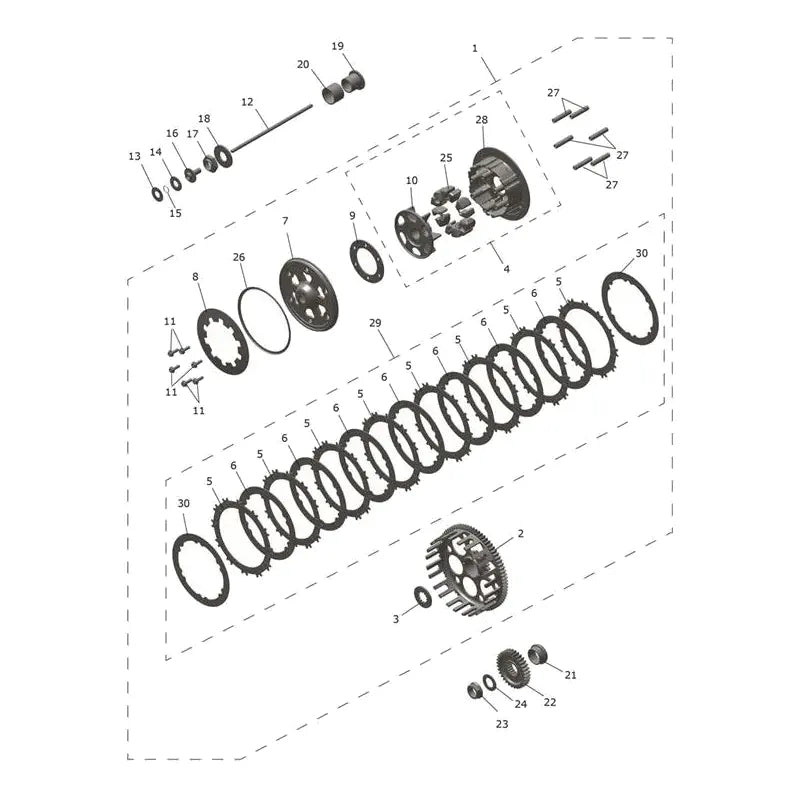 Embrayage TF 450-RC Edition Micro-Fiche