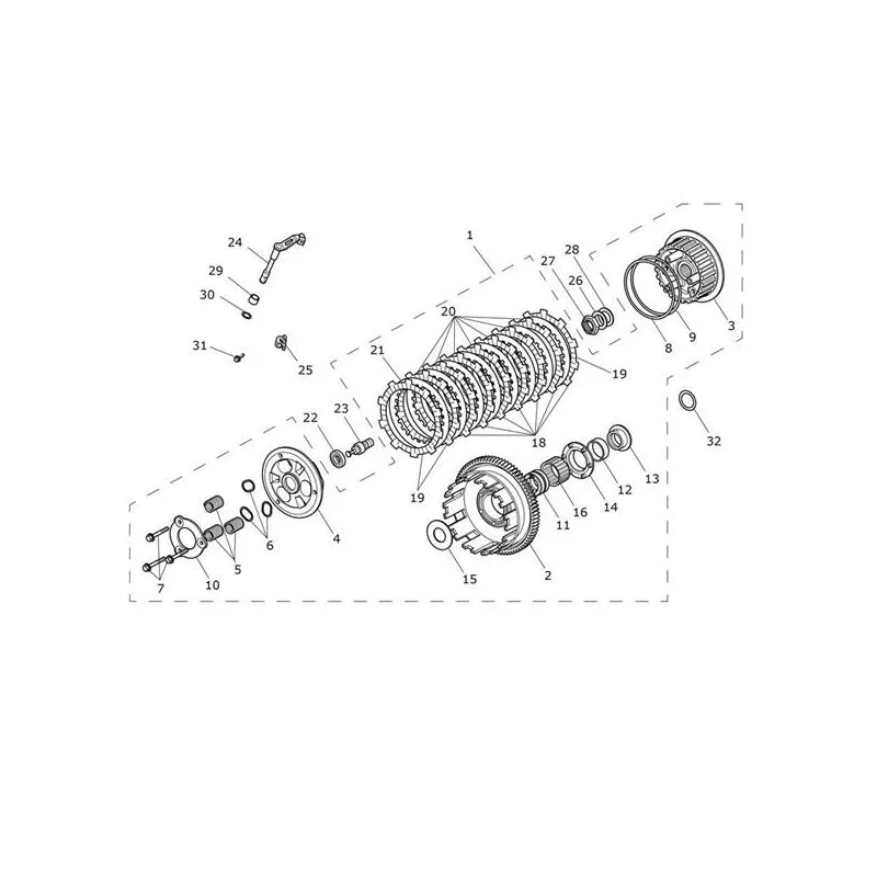Embrayage Tiger 900 Micro-Fiche