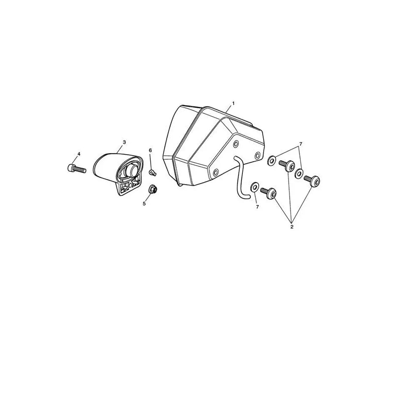Feu Arrière Tiger 1050 (VIN 287504 à 570058) Micro-Fiche