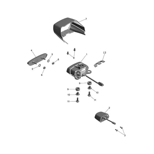 Feu Arrière Tracker 400 Micro-Fiche