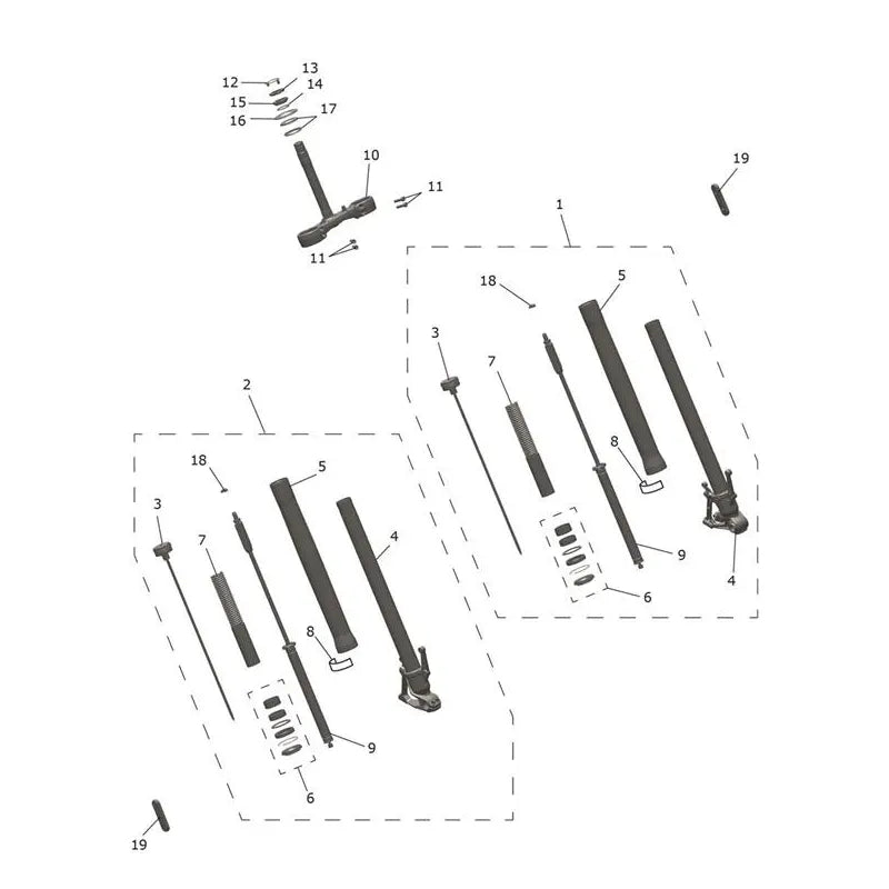 Fourche Tiger 900 Alpine Micro-Fiche