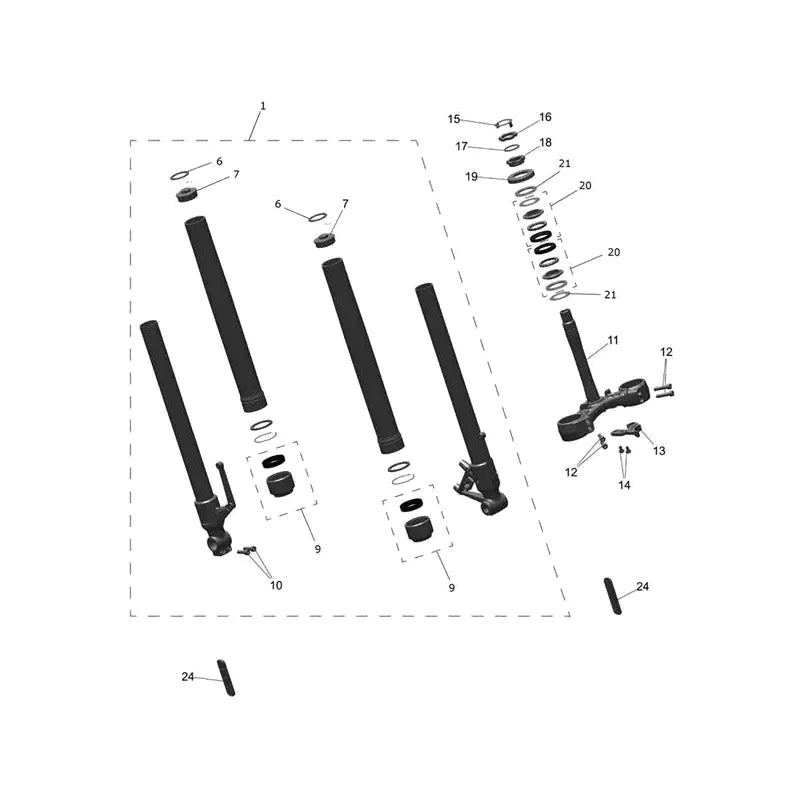 Fourche Tracker 400 Micro-Fiche
