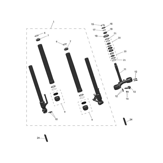Fourche Tracker 400 Micro-Fiche
