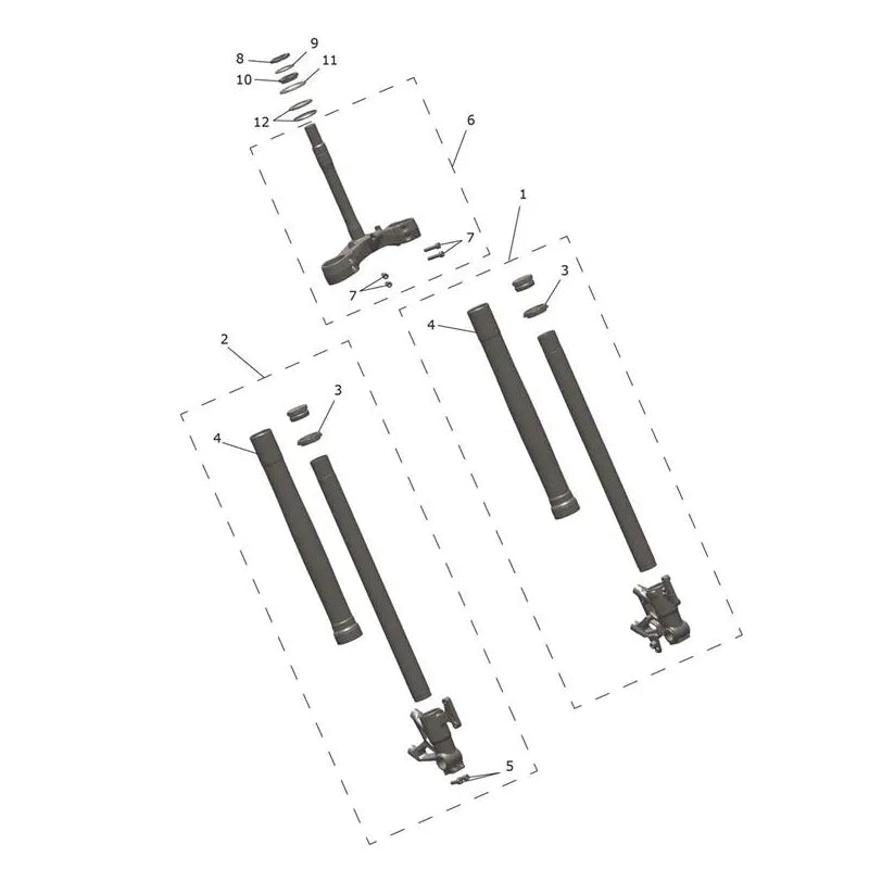 Fourche Trident 800 Micro-Fiche