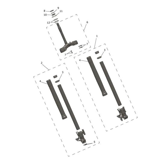 Fourche Trident 800 Micro-Fiche