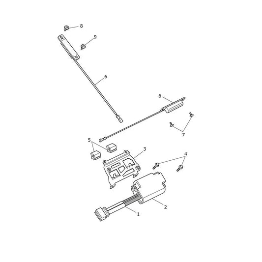 Immobilisateur Tiger 1200 GT Pro (VIN à partir de AV5527)