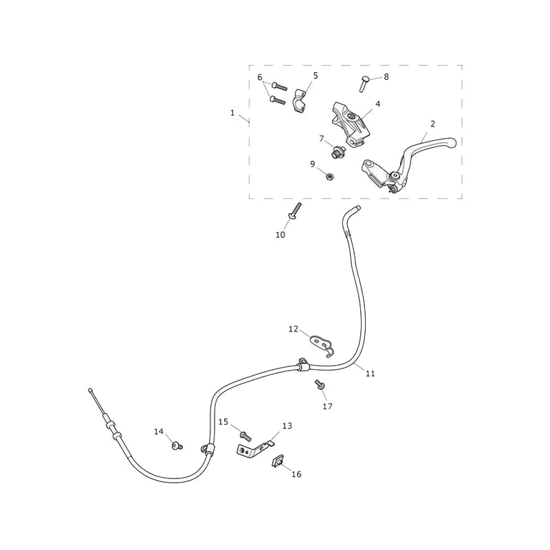 Levier d’Embrayage Speed Triple 1200 RR Micro-Fiche