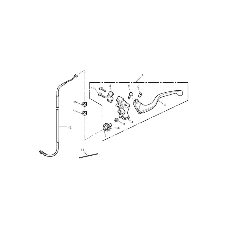 Levier d’Embrayage Street Triple 675R (VIN jusqu'au 560476)
