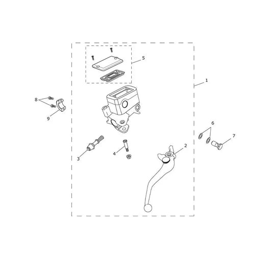 Maître Cylindre Frein Avant