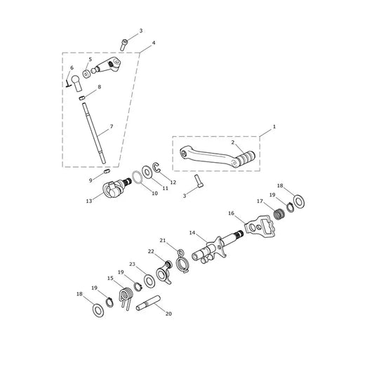 Mécanisme de sélection Vitesse