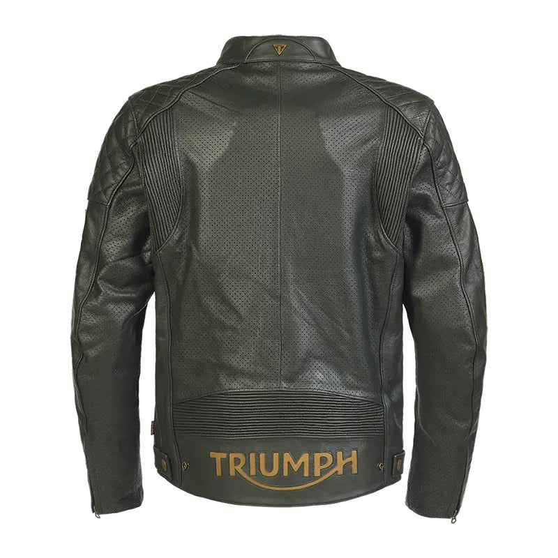 Blouson Braddan Air Race Green dos