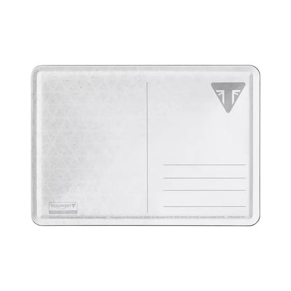 Carte Postal Métal Triumph Rider Only Verso