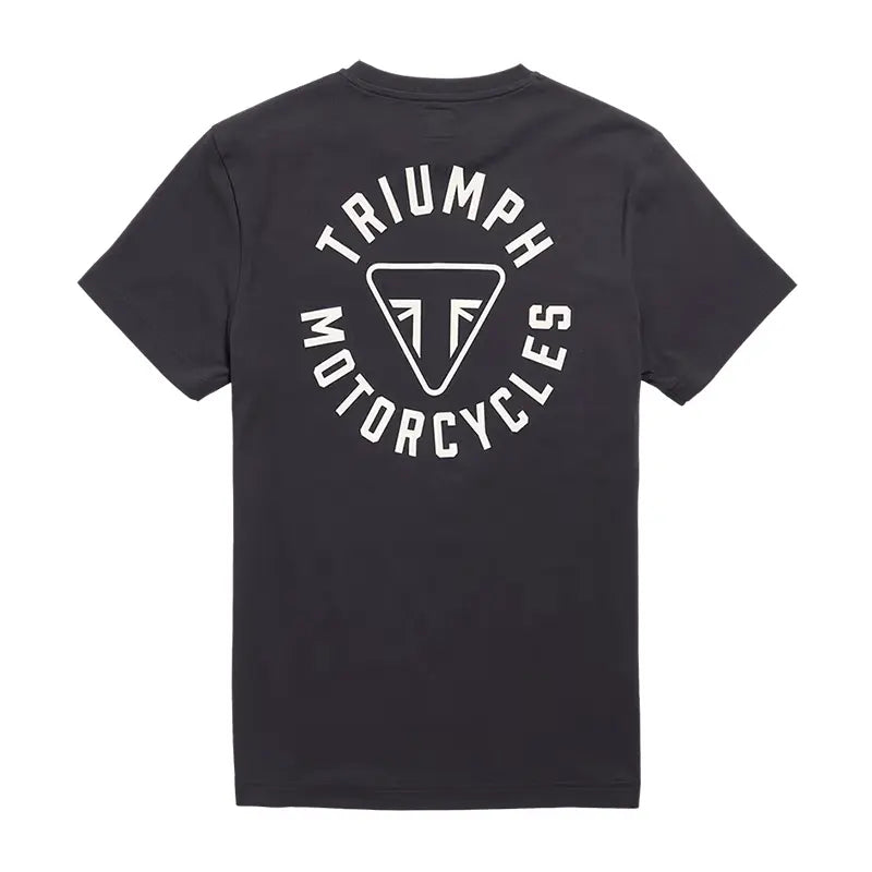 T-Shirt Newlyn Noir logo dorsal