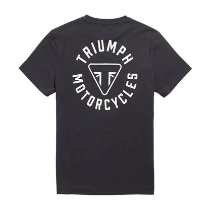 T-Shirt Newlyn Noir logo dorsal