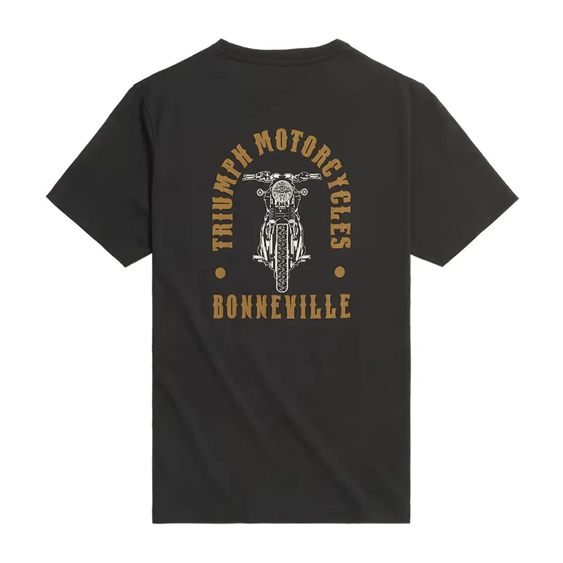T-Shirt Bonneville T120 logo dorsal