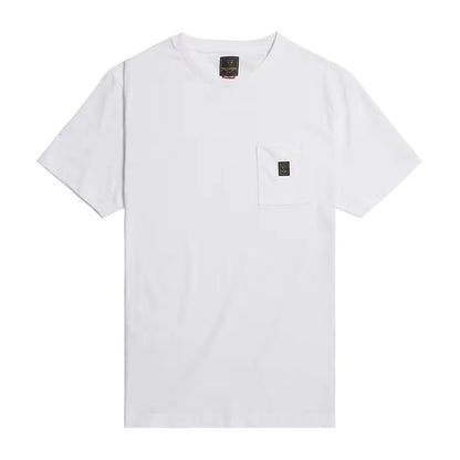 T-Shirt Bonneville T120 Blanc