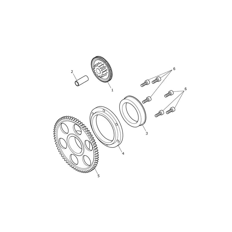 Pignons de Démarreur Tiger Sport 660 VIN jusqu'au CB9285 Micro-Fiche