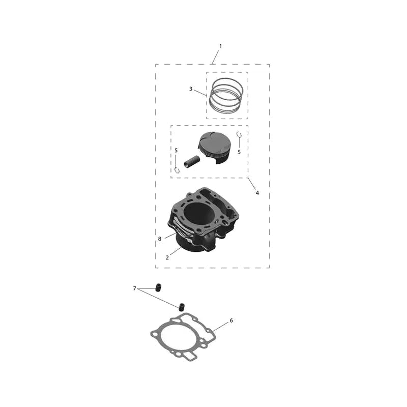 Piston & Cylindre Tracker 400 Micro-Fiche