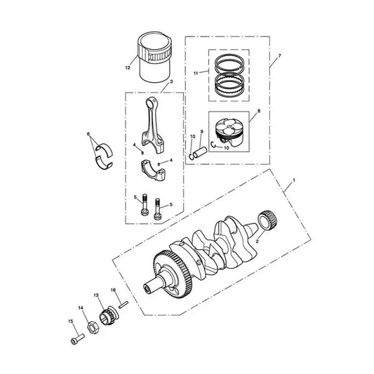 Pistons, Chemises, Bielles