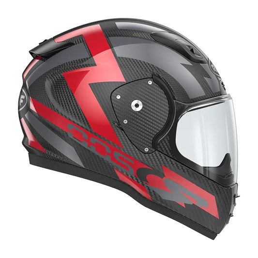 Casque Roof RO200 Carbon Suzuka Rouge T58