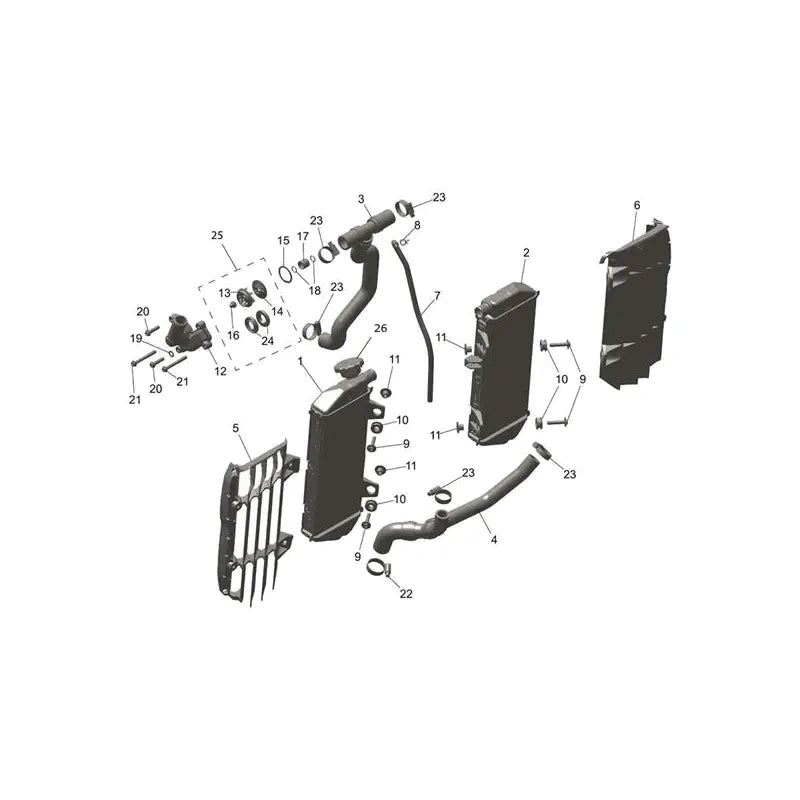 Radiateur, Ventilateur et Thermostat TF 250-C Micro-Fiche