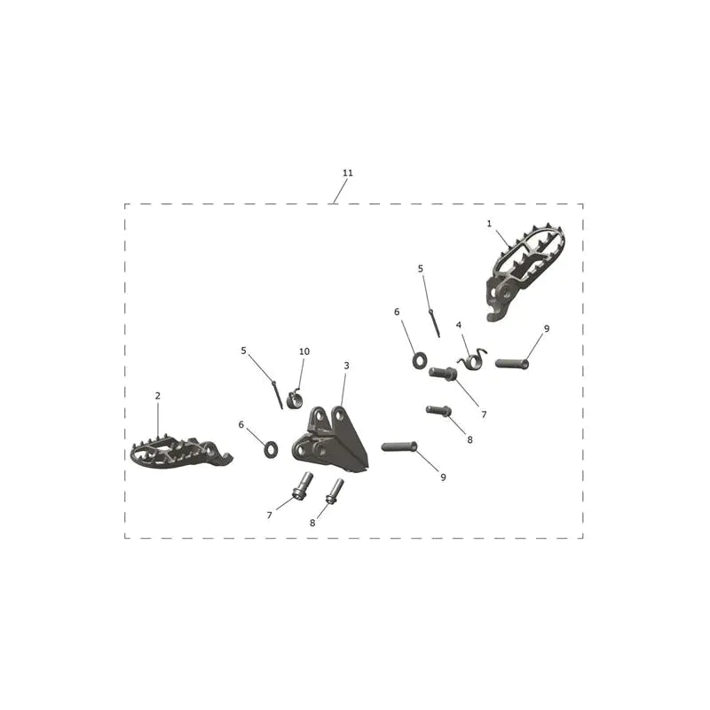 Repose Pieds et Platines TF 250-C Micro-Fiche