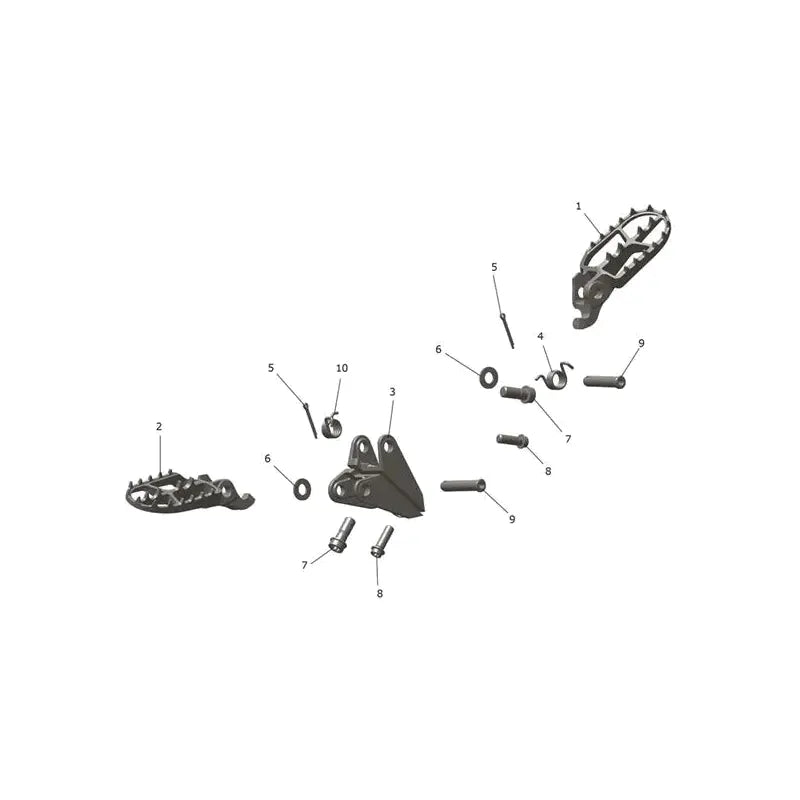 Repose Pieds et Platines TF 250-E Micro-Fiche