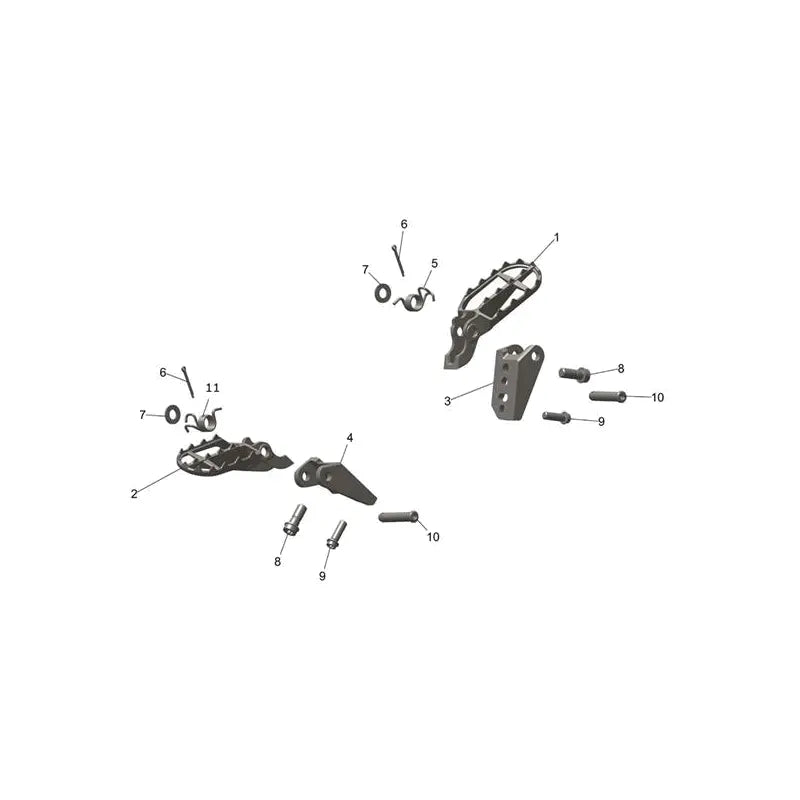 Repose Pieds et Platines TF 450-E Micro-Fiche