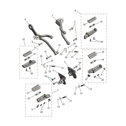 Repose Pieds Speed 400 Micro-Fiche
