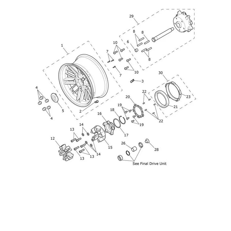 Roue Arrière Rocket 3 GT Micro-Fiche