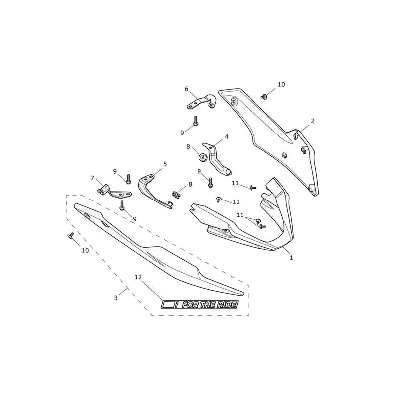 Sabot Moteur Speed Triple 1200 RX Micro-Fiche