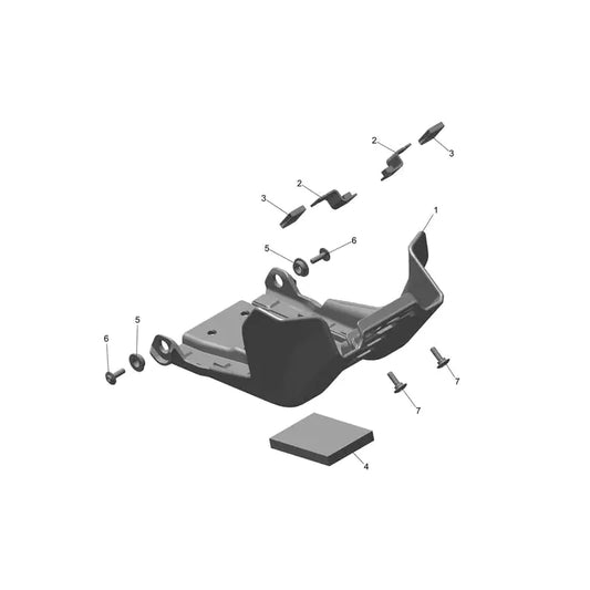 Sabot Moteur TF 250-E Micro-Fiche