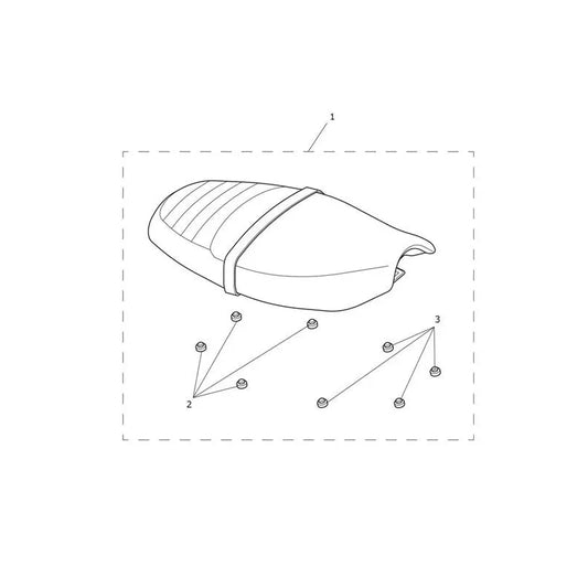 Selle Speed Twin 1200 VIN jusqu'au AE2310 Micro-Fiche