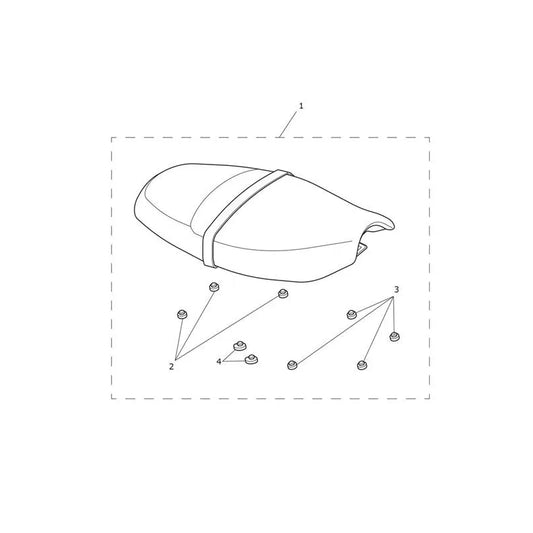 Selle Speed Twin 1200 VIN AE2311 à CA0786 Micro-Fiche