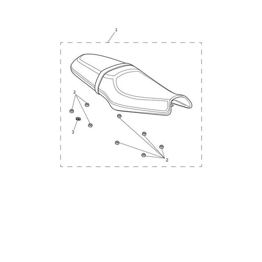 Selle Speed Twin 900 VIN jusqu'au CB9309 Micro-Fiche