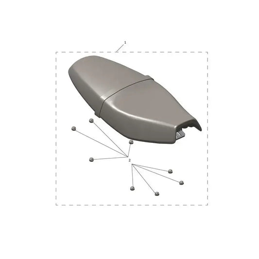 Selle Speed Twin 900 VIN à partir de CB9310 Micro-Fiche