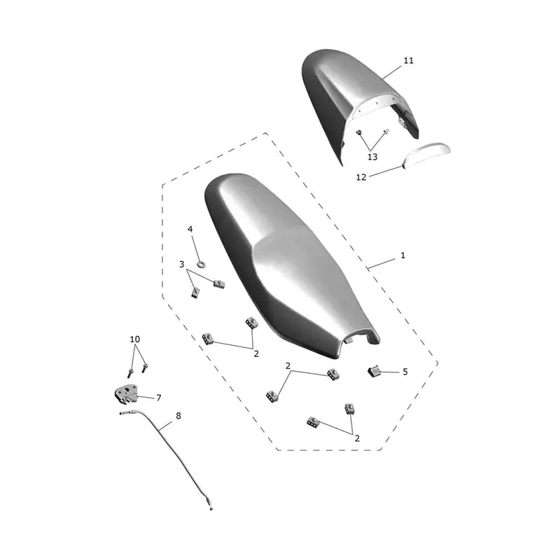 Selle Thruxton 400 Micro-Fiche