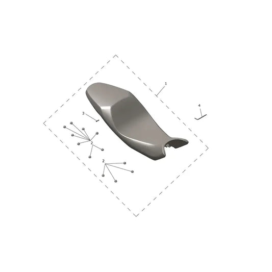 Selle Tiger Sport 660 à partir de CN4034 Micro-Fiche