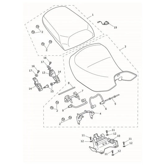 Selle Tiger 1200 Alpine Micro-Fiche