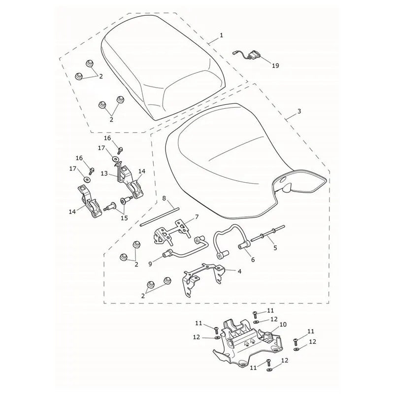 Selle Tiger 1200 Desert Micro-Fiche