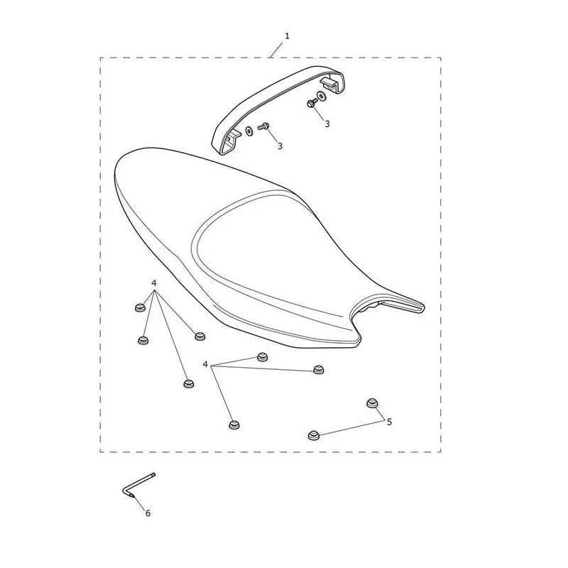 Selle Trident 660 Vin jusqu'au CB1389 Micro-Fiche