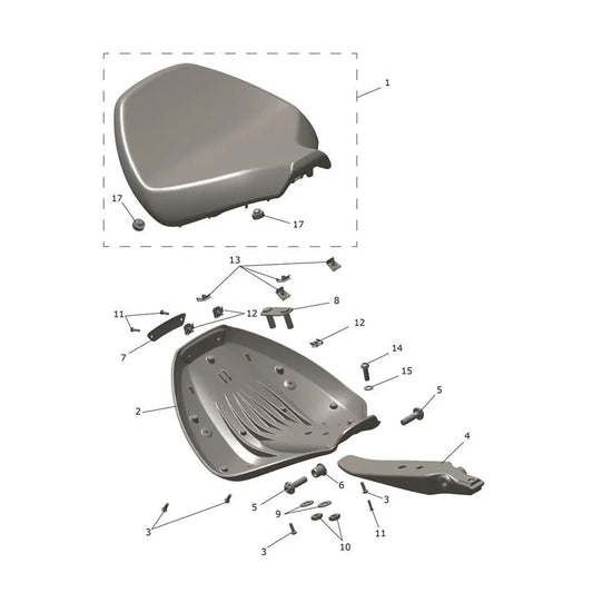 Selles Bonneville Bobber VIN à partir de CM2397 Micro-Fiche