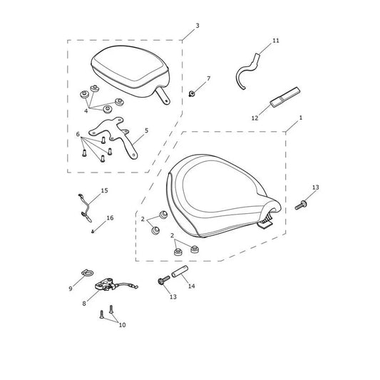 Selles Bonneville Speedmaster (VIN jusqu'au AC1200) Micro-Fiche