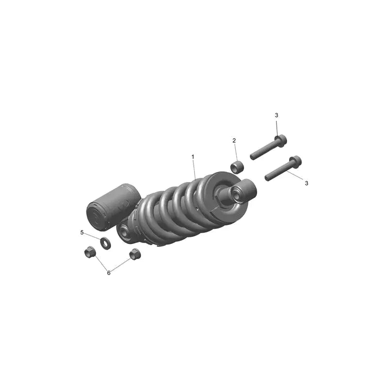 Suspension Arrière Scrambler 400 XC Micro-Fiche