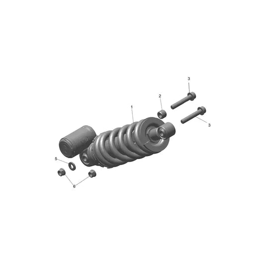 Suspension Arrière Scrambler 400 XC Micro-Fiche
