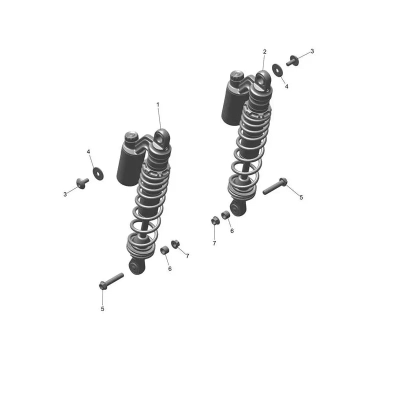 Suspension Arrière Speed Twin 1200 RS Micro-Fiche