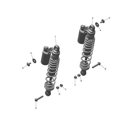 Suspension Arrière Speed Twin 1200 RS Micro-Fiche