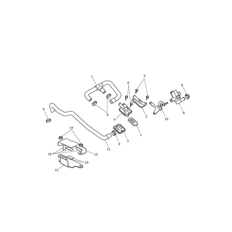 Système Antipollution Tiger 800 XCA (VIN 674842 à 855531) Micro-Fiche